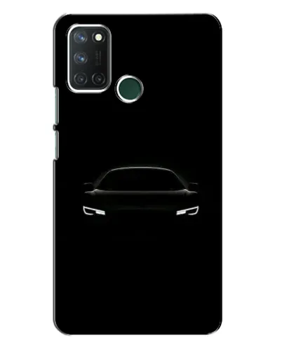 Чехол для Realme 7i с картинкой «Взгляд Audi в темноте»