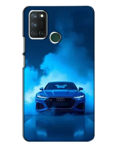 Чехол для Realme 7i с картинкой «Audi — голубая энергия»
