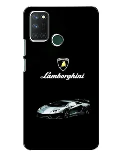 Чехол для Realme 7i с картинкой «Логотип Lamborghini классика»