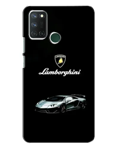 Чехол для Realme 7i с картинкой «Логотип Lamborghini классика»