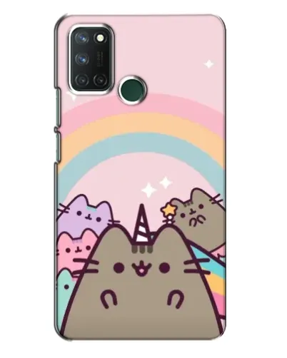Чехол для Realme 7i с картинкой «Единорог Pusheen» Чехол для Realme 7i с картинкой «Единорог Pusheen»