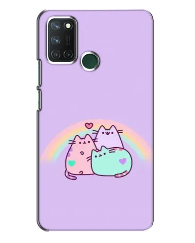 Чехол для Realme 7i с картинкой «Радужные Пушины» Чехол для Realme 7i с картинкой «Радужные Пушины»