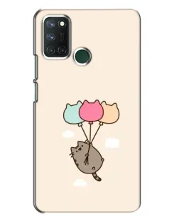 Чехол для Realme 7i с картинкой «Пушин на шариках»