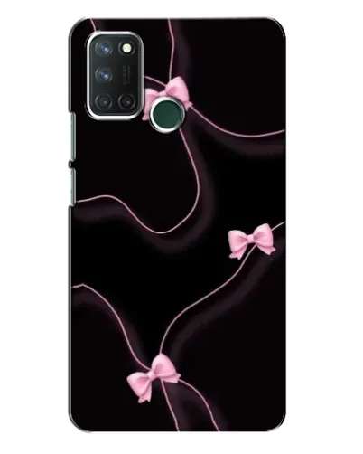 Чехол для Realme 7i с картинкой «Розовые ленты»