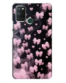 Чехол для Realme 7i с картинкой «Неоновое кружево»