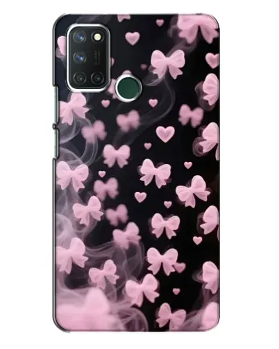 Чехол для Realme 7i с картинкой «Неоновое кружево»