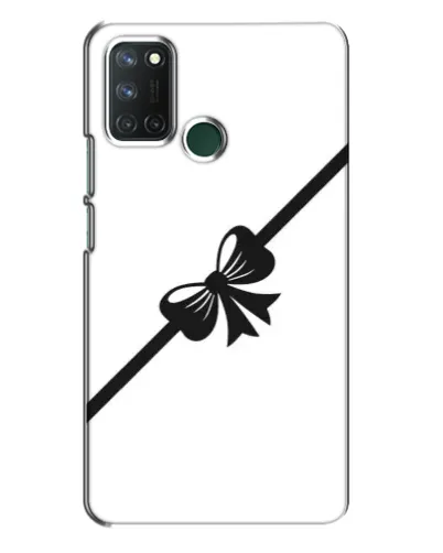 Чехол для Realme 7i с картинкой «Диагональный бант»