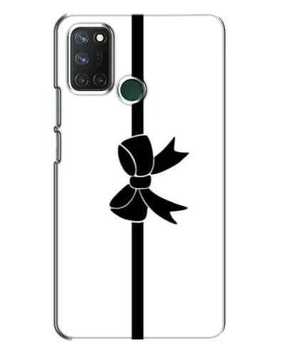 Чехол для Realme 7i с картинкой «Вертикальный бант»