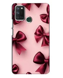 Чехол для Realme 7i с картинкой «Бордовый атлас»