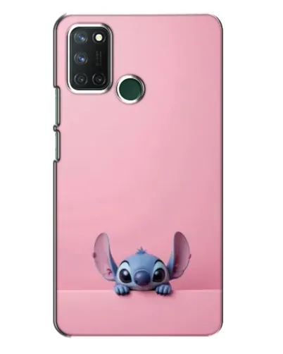 Чехол для Realme 7i с картинкой «Stitch выглядывает»
