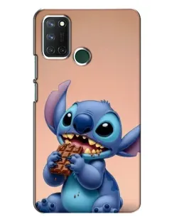 Чохол для Realme 7i з картинкою «Стіч їсть шоколад»