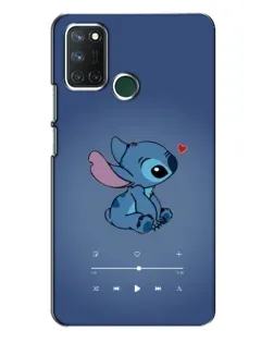 Чохол для Realme 7i з картинкою «Музичний Stitch»