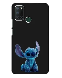 Чохол для Realme 7i з картинкою «Стіч на чорному»