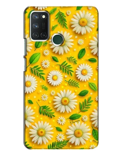 Чохол для Realme 7i з картинкою «Ромашкове сонце»