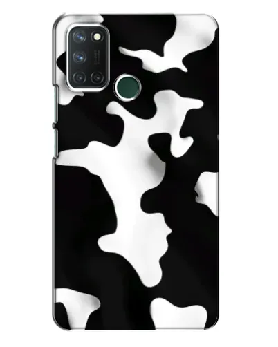 Чехол для Realme 7i с картинкой «Черно-белое пятно»