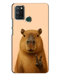 Чохол для Realme 7i з картинкою «Капібара вікторія»