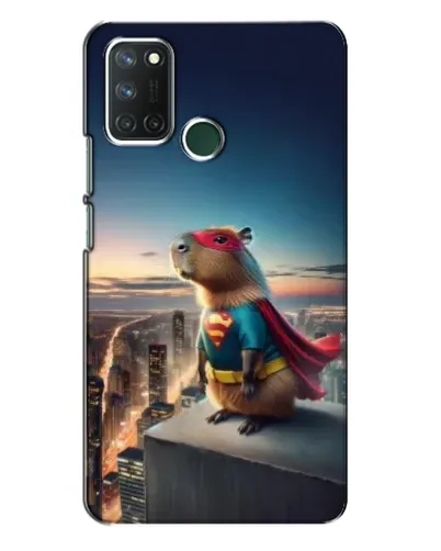 Чехол для Realme 7i с картинкой «Капи-мен супергерой» Чехол для Realme 7i с картинкой «Капи-мен супергерой»