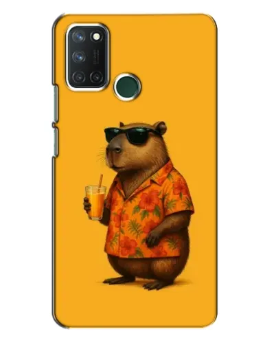 Чехол для Realme 7i с картинкой «Капибара на отдыхе» Чехол для Realme 7i с картинкой «Капибара на отдыхе»