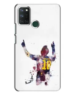 Чехол для Realme 7i с картинкой «Акварельный Месси Барселона» Чехол для Realme 7i с картинкой «Акварельный Месси Барселона»