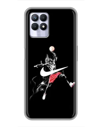 Чехол для Realme 8 Pro с картинкой «Jordan Jumpman» Чехол для Realme 8 Pro с картинкой «Jordan Jumpman»