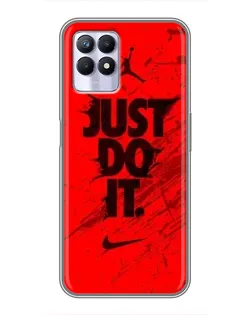 Чехол для Realme 8 Pro с картинкой «Nike Just Do It»