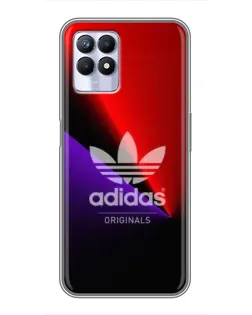 Чехол для Realme 8 Pro с картинкой «Adidas Red Neon» Чехол для Realme 8 Pro с картинкой «Adidas Red Neon»