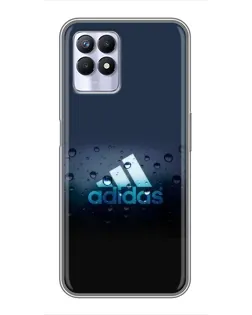 Чехол для Realme 8 Pro с картинкой «Adidas Water Drops»