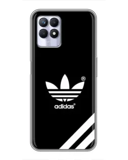 Чехол для Realme 8 Pro с картинкой «Adidas с диагональными полосами»