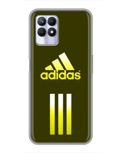 Чехол для Realme 8 Pro с картинкой «Оливковый градиент Adidas»