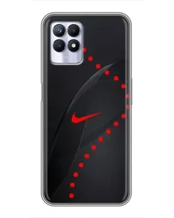 Чехол для Realme 8 Pro с картинкой «Абстрактный дизайн Nike»
