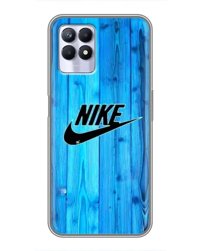 Чехол для Realme 8 Pro с картинкой «Голубое дерево Nike»