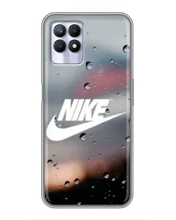 Чехол для Realme 8 Pro с картинкой «Nike в стиле ретро»