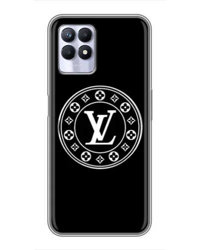 Чехол для Realme 8 Pro с картинкой «LV — печать стиля»