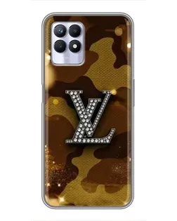 Чехол для Realme 8 Pro с картинкой «Камуфляжный Louis Vuitton»