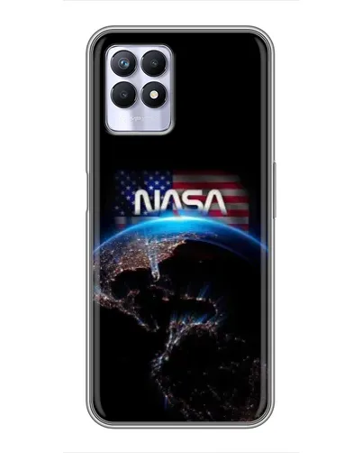 Чехол для Realme 8 Pro с картинкой «Земля из космоса NASA»