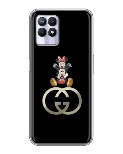 Чехол для Realme 8 Pro с картинкой «Минни Маус на лого» Чехол для Realme 8 Pro с картинкой «Минни Маус на лого»
