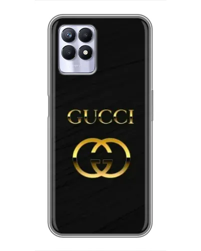 Чехол для Realme 8 Pro с картинкой «Золотой логотип Gucci» Чехол для Realme 8 Pro с картинкой «Золотой логотип Gucci»