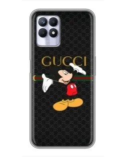Чехол для Realme 8 Pro с картинкой «Микки Маус Gucci»