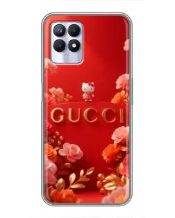 Чехол для Realme 8 Pro с картинкой «Gucci — золотой сад»