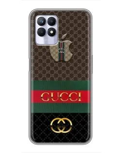 Чехол для Realme 8 Pro с картинкой «Gucci — брендированный десерт»