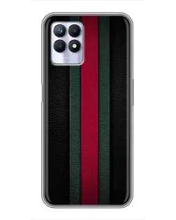 Чехол для Realme 8 Pro с картинкой «Gucci — неоновая линия»