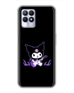 Чохол для Realme 8 Pro з картинкою «Електрична Kuromi» Чохол для Realme 8 Pro з картинкою «Електрична Kuromi»