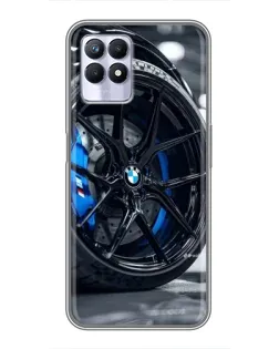 Чохол для Realme 8 Pro з картинкою «Колесо BMW зблизька»