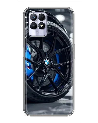 Чохол для Realme 8 Pro з картинкою «Колесо BMW зблизька»