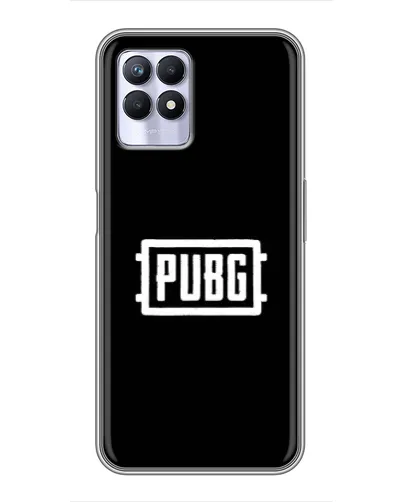 Чехол для Realme 8 Pro с картинкой «Лого BMW — металлический блеск» Чехол для Realme 8 Pro с картинкой «Лого BMW — металлический блеск»