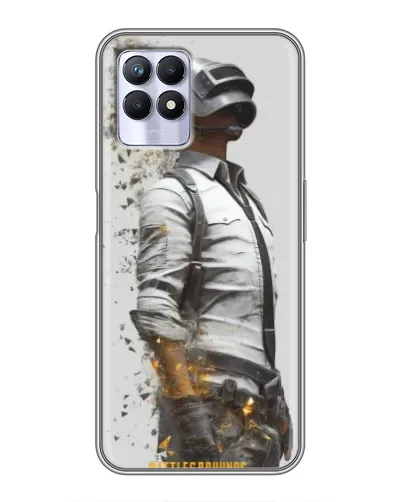 Чехол для Realme 8 Pro с картинкой «PUBG — боец в пыли» Чехол для Realme 8 Pro с картинкой «PUBG — боец в пыли»