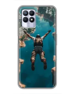 Чехол для Realme 8 Pro с картинкой «PUBG — свободное падение»