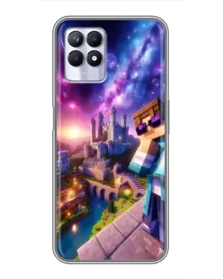 Чохол для Realme 8 Pro з картинкою «Стів та космос» Чохол для Realme 8 Pro з картинкою «Стів та космос»