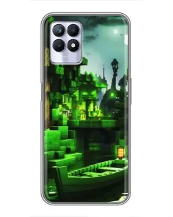 Чохол для Realme 8 Pro з картинкою «Minecraft лісовий пейзаж» Чохол для Realme 8 Pro з картинкою «Minecraft лісовий пейзаж»