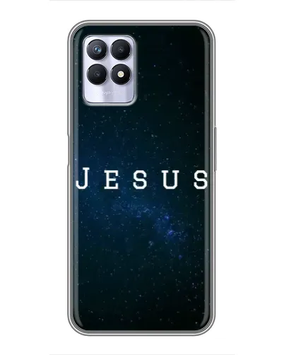 Чехол для Realme 8 Pro с картинкой «Звездное небо Jesus» Чехол для Realme 8 Pro с картинкой «Звездное небо Jesus»